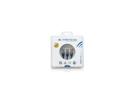 Kabel AB HQ 3xCINCH 1,5m