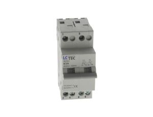 Przełącznik modułowy sieć-agregat agregat-sieć 1-0-2 I-0-II 2P 63A 400V AUQ1