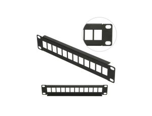 Patchpanel Modularny, 12 portów Extralink 12 Portów 10