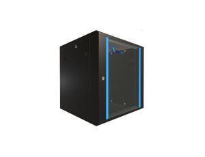Szafa rack montowana na ścianie Extralink 12U 600x600 Czarna