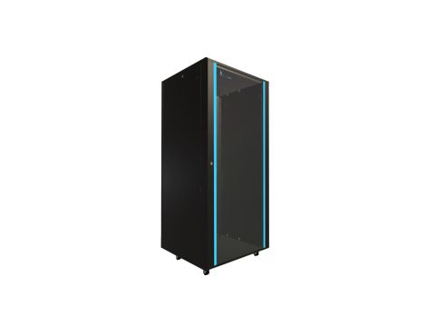Szafa rack stojąca Extralink 37U 800x800 Czarna