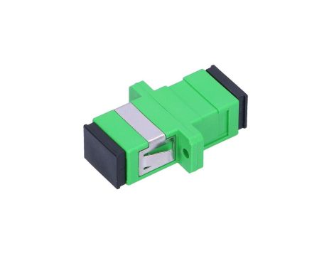 Adapter Jednomodowy, Simplex, zielony Extralink SC/APC