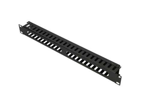 Organizer kabli 1U 19 z metalową osłoną Extralink