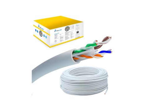 Kabel sieciowy skrętka 305M Extralink CAT6 UTP (U/UTP) V2 Wewnętrzny