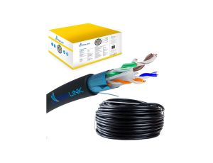 Kabel sieciowy skrętka 305M Extralink CAT6 FTP (F/UTP) V2 Zewnętrzny