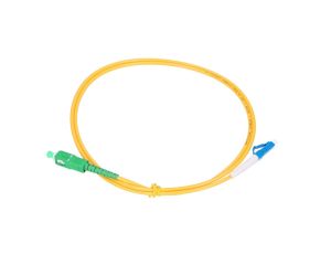 Patchcord Jednomodowy, Simplex, G652D, 3mm, 1m Extralink SC/APC-LC/UPC
