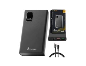 Powerbank Power bank, Fast Charging, USB-C Extralink EPB-067B 10000mAh Czarny