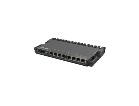 Router 7x RJ45 1000Mb/s PoE, 1x RJ45 2.5Gb/s PoE, 1x SFP+, 1x USB 3.0 MikroTik RB5009UPr+S+IN