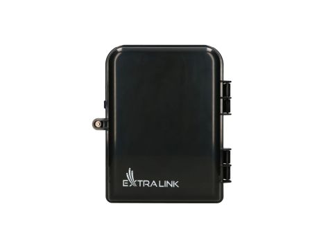 Puszka światłowodowa 16 spawów, czarna, mid-span Extralink Eliza V2