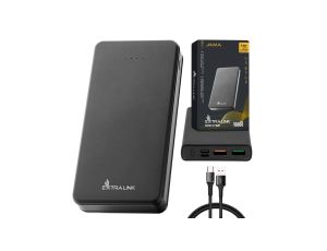 Powerbank Power bank, USB-C Extralink EPB-078B 10000mAh Czarny