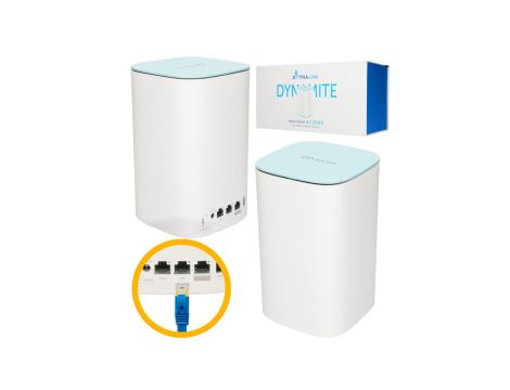 Moduł rozszerzający sieć Mesh AC3000, MU-MIMO, Domowy System Mesh WiFi Extralink Dynamite C31