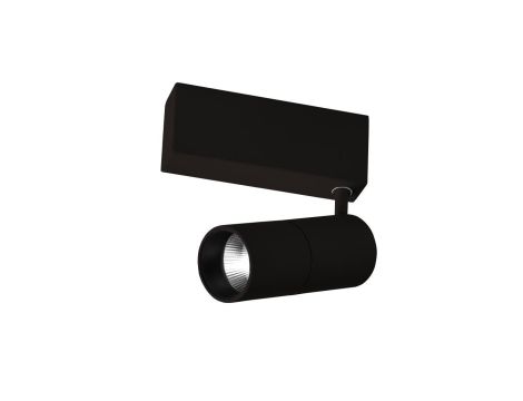Nowoczesny reflektorek magnetyczny SUN czarny zintegrowany LED LP-557-MAG-BK Light Prestige