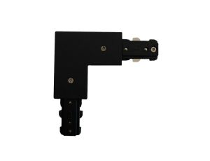 Łącznik szynowy katowy L 1F czarny LP-552-S-BK Light Prestige