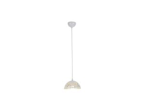 Lampa wisząca LISA WHITE 1xE27 18cm ML6138 Milagro