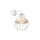 Kinkiet CLIFF WHITE 1xE27 MLP5517 Milagro