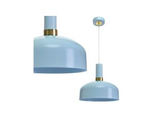 Lampa wisząca MALMO BLUE 1xE27 MLP6201 Milagro