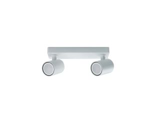 Listwa sufitowo ścienna z z dwoma reflektorkami SNOW biała LP-731/2W WH Light Prestige