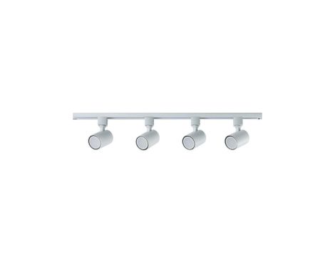 Komplet szynowy Snow SET 1 fazowy biały 160cm 4 reflektorki GU10 LP-737 WH SET Light Prestige