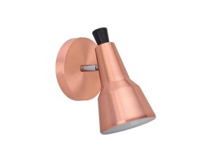 Kinkiet Auletta w miedzianym kolorze na E14 LP-507/1W Light Prestige