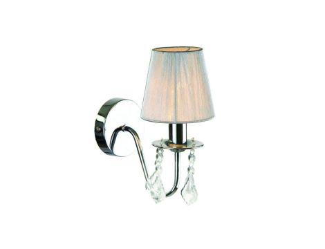 Kinkiet MONA srebrny LP-5005/1W srebrna Light Prestige