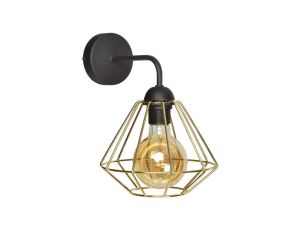 Kinkiet LUPO BLACK/GOLD 1xE27 MLP6269 Milagro