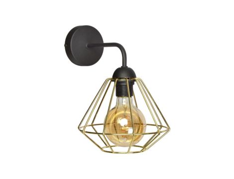 Kinkiet LUPO BLACK/GOLD 1xE27 MLP6269 Milagro