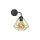 Kinkiet LUPO BLACK/GOLD 1xE27 MLP6269 Milagro