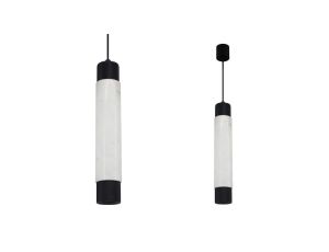 Lampa wisząca MARBLE WHITE/BLACK 1xGU10 ML6341 Milagro