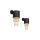 Kinkiet ALMERIA BLACK/GOLD 1xE27 MLP6438 Milagro