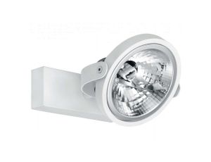 Kinkiet ścienny Romeo do industrialnych wnętrz biały na G9 LP-2113/1W Light Prestige