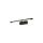 Kinkiet LED ISLA nad lustro w łazience czarny barwa neutralna IP44 GS-LWB-12W BK Light Prestige