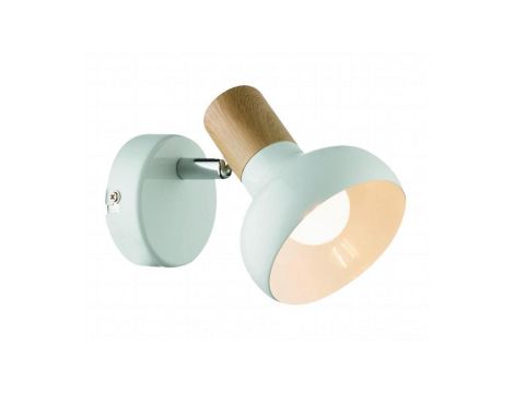 Kinkiet w formie reflektorka Arezzo do skandynawskich wnętrz na E14 LP-1420/1W WH Light Prestige