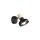 Kinkiet ścienny z nowoczesnym czarnym kloszem AREZZO LP-1420/1W BK Light Prestige