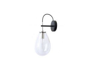 Kinkiet dekoracyjny FONDI z szklanym kloszem do salonu LP-1214/1W Light Prestige