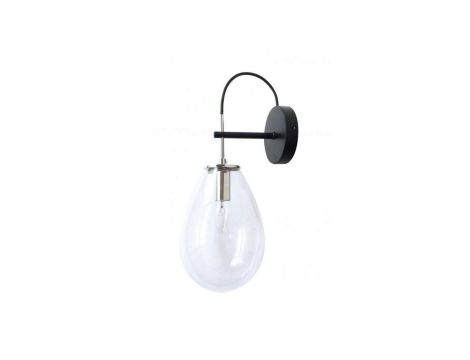 Kinkiet dekoracyjny FONDI z szklanym kloszem do salonu LP-1214/1W Light Prestige