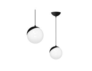 Lampa wisząca SFERA BLACK 1xE27 60W MLP5739 Milagro