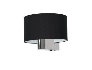 Kinkiet CASINO BLACK/CHROME 1xE27 ML6377 Milagro