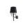Kinkiet ścienny VIGO z stylowymi kryształkami do sypialni LP-0412/1W BK Light Prestige