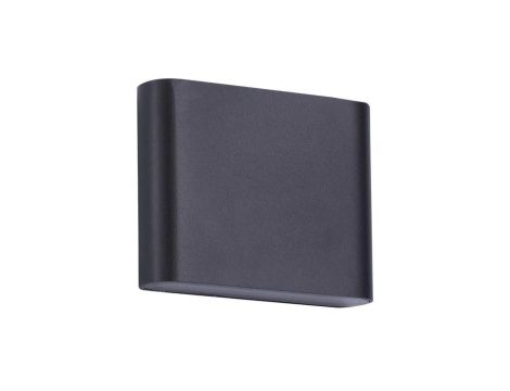 Elewacyjny kinkiet SAPRI czarny góra dół LED barwa naturalna LP-1556/1W BK Light Prestige