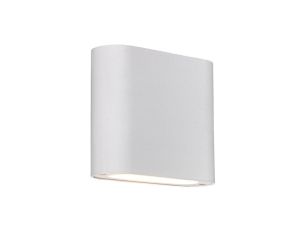 Kinkiet elewacyjny góra dół SAPRI z LED IP54 biały LP-1556/1W WH Light Prestige