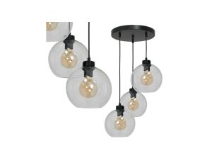 Lampa wisząca SOFIA CLEAR 3xE27 MLP6582 Milagro