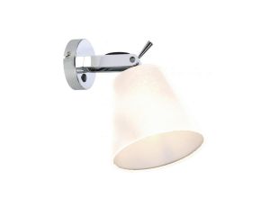 Kinkiet Bali biały tkanina LP-5031/1W WH Light Prestige
