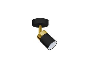 Kinkiet JOKER BLACK/GOLD 1xGU10 MLP6123 Milagro