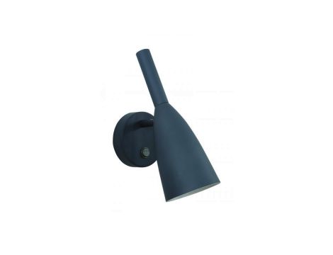 Klasyczny kinkiet SOLIN szary włącznik na rozecie LP-181/1W GR Light Prestige