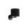 Kinkiet sypialniany CECINA z klasycznym czarnym kloszem LP-114/1W BK Light Prestige
