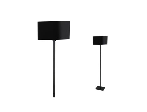 Lampa stojąca NAPOLI BLACK/GOLD 1xE27 ML6370 Milagro