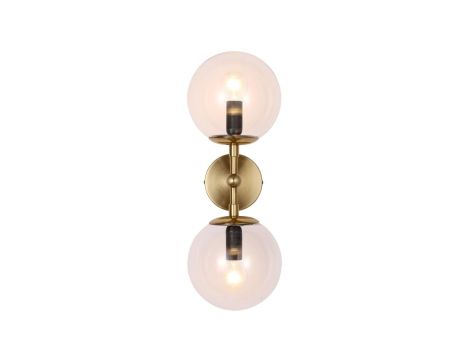 Kinkiet podwójny DORADO LP-002/2W Transp. Light Prestige