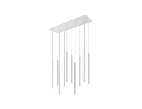 LAMPA WISZĄCA LASER 10 BIAŁA 8922 Nowodvorski