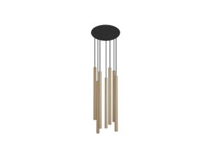LAMPA WISZĄCA LASER 7 8921 STARE ZŁOTO Nowodvorski