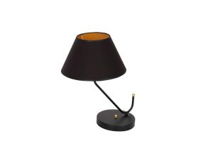 Lampa stołowa VICTORIA BLACK 1xE27 MLP4914 Milagro
